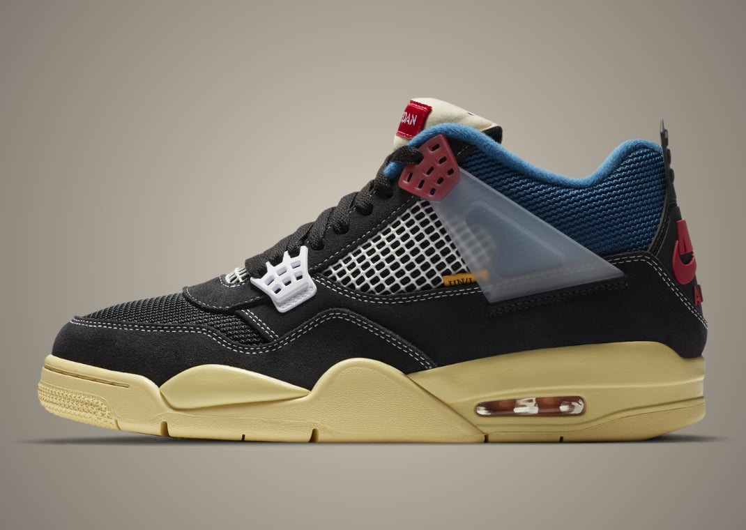 Union x Air Jordan 4 Off-Noir