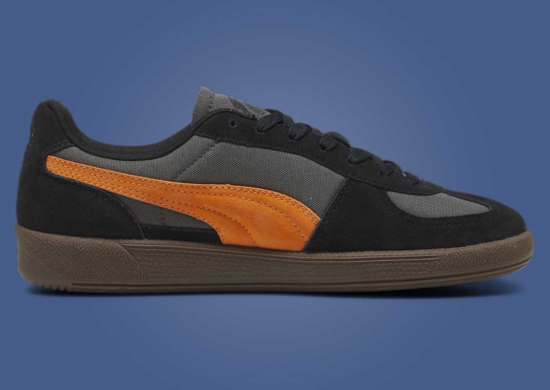 Mercedes AMG x Puma Palermo Black Orange Medial