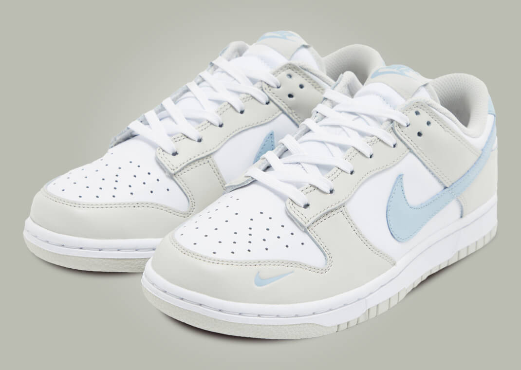 Nike Dunk Low Light Bone Light Armory Blue (W)