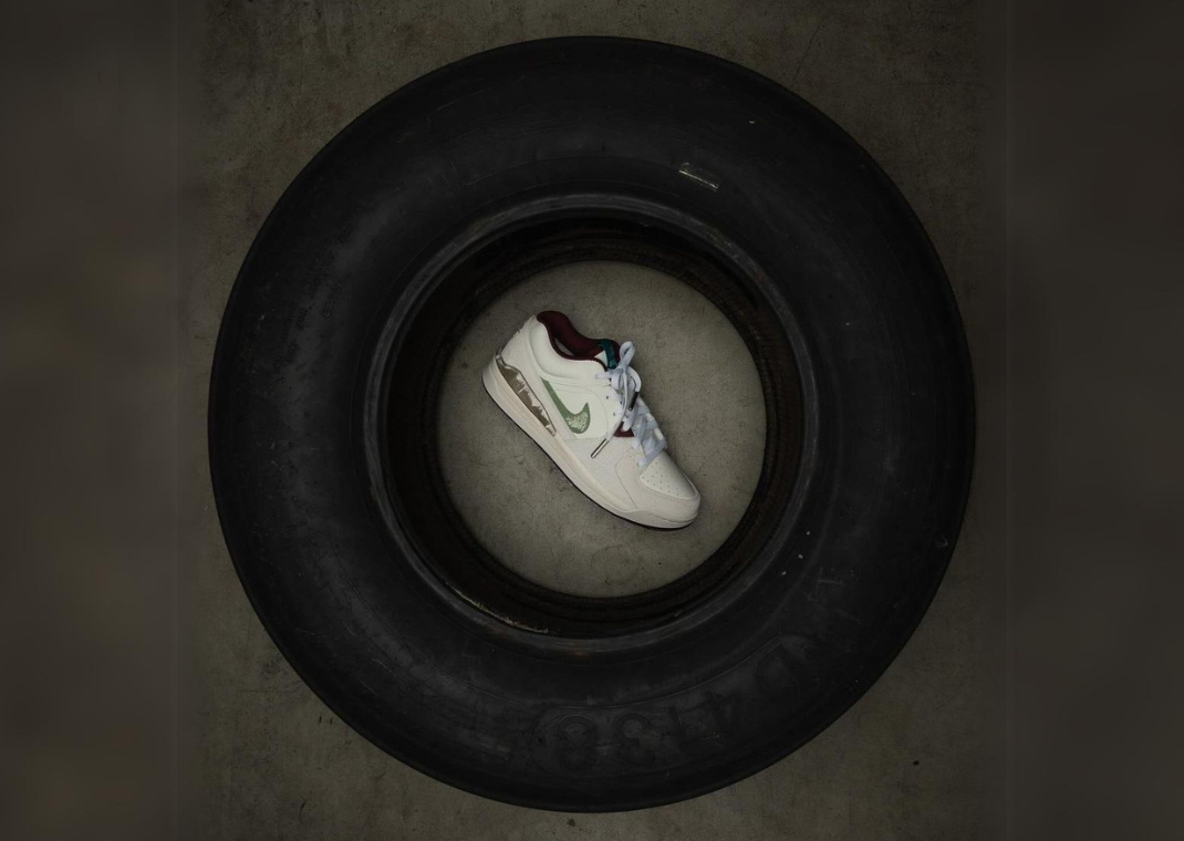 SoleFly x Jordan Stadium 90 Formula 1 Miami Sail Olive