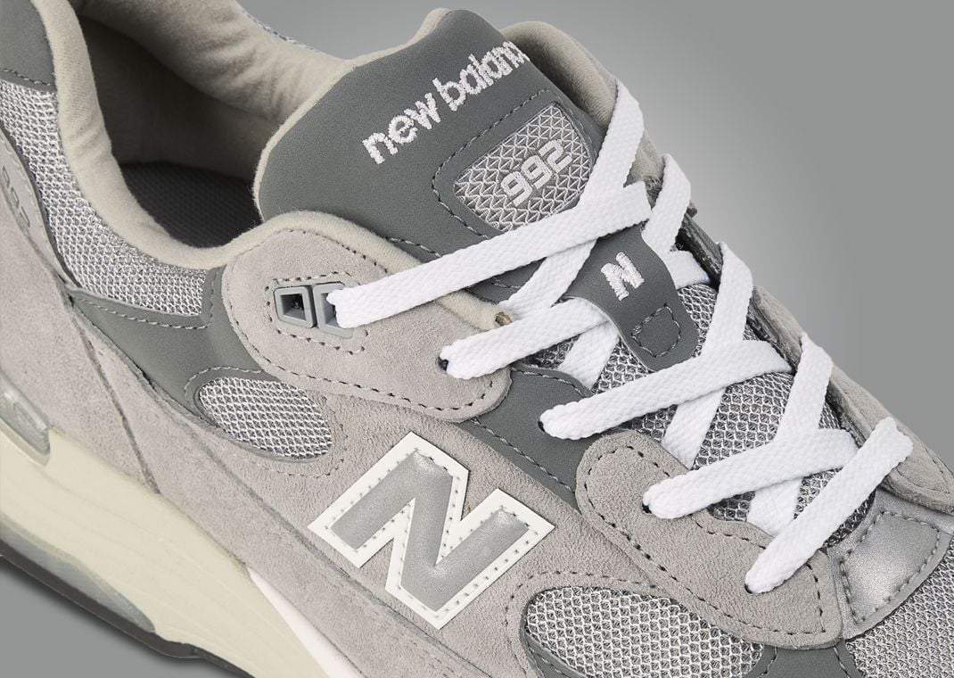 New Balance 992 Made in USA Grey