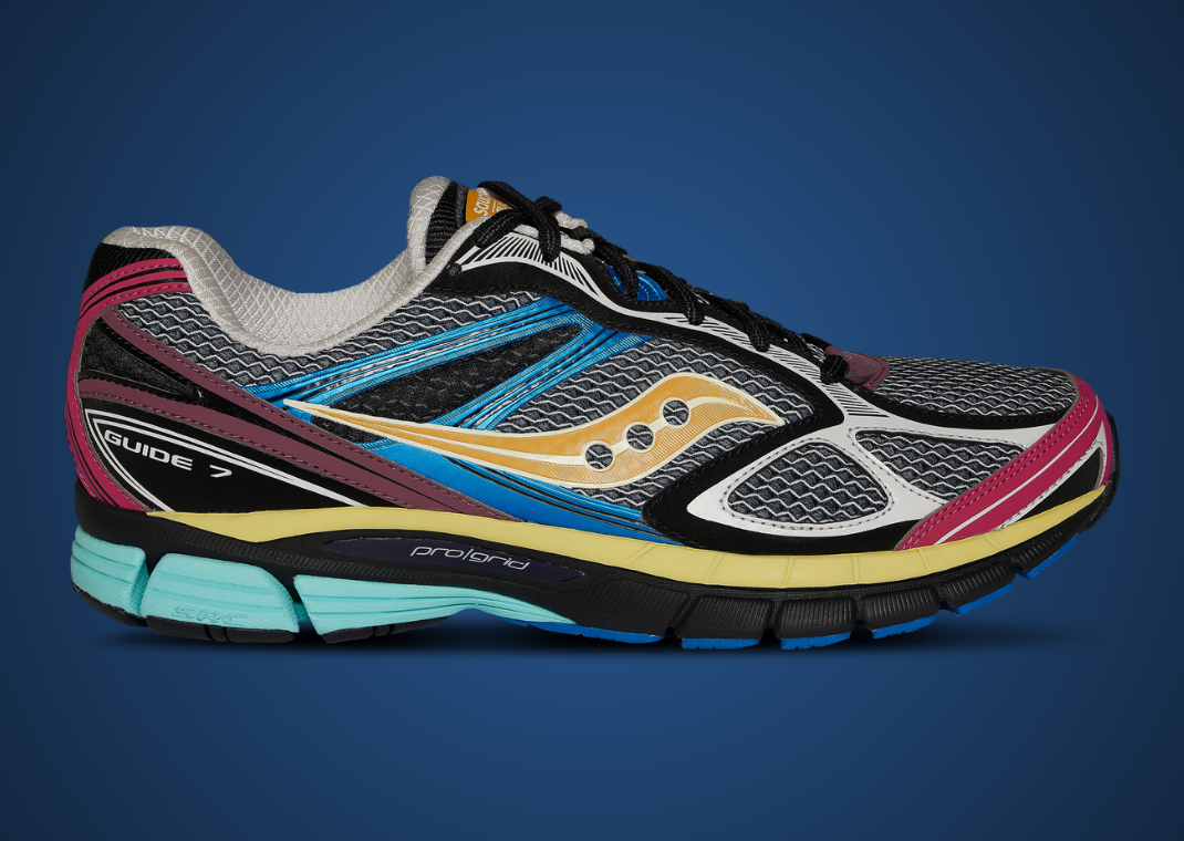 Saucony Guide 7 Black Multi Lateral
