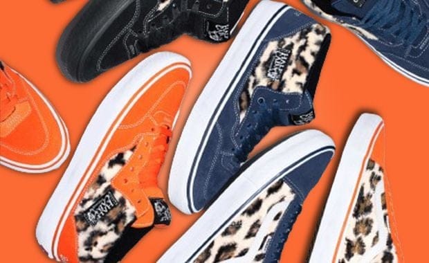 The Supreme x Vans Cheetah Print Pack Releases December 2023
