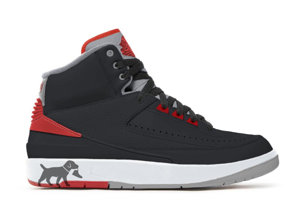 Air Jordan 2 Retro Black Cement Mock-Up (DR8884-001)