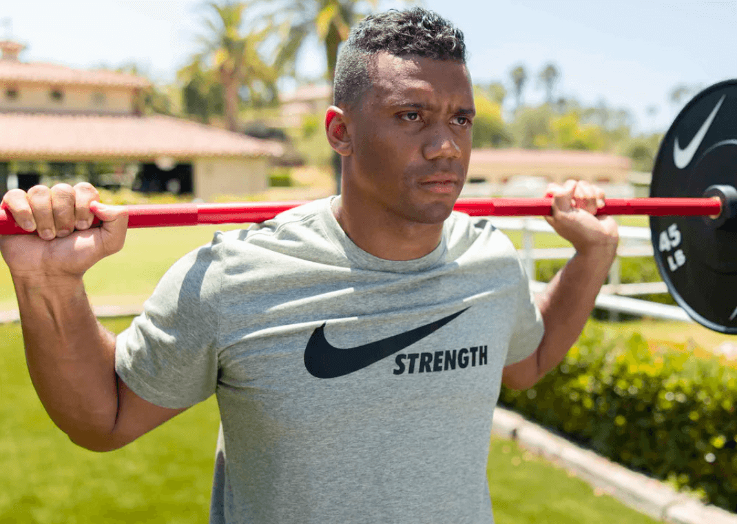 Russell Wilson for Nike Strength