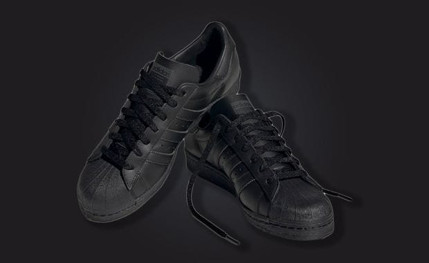 adidas Goes Dark With The Superstar 82 Core Black