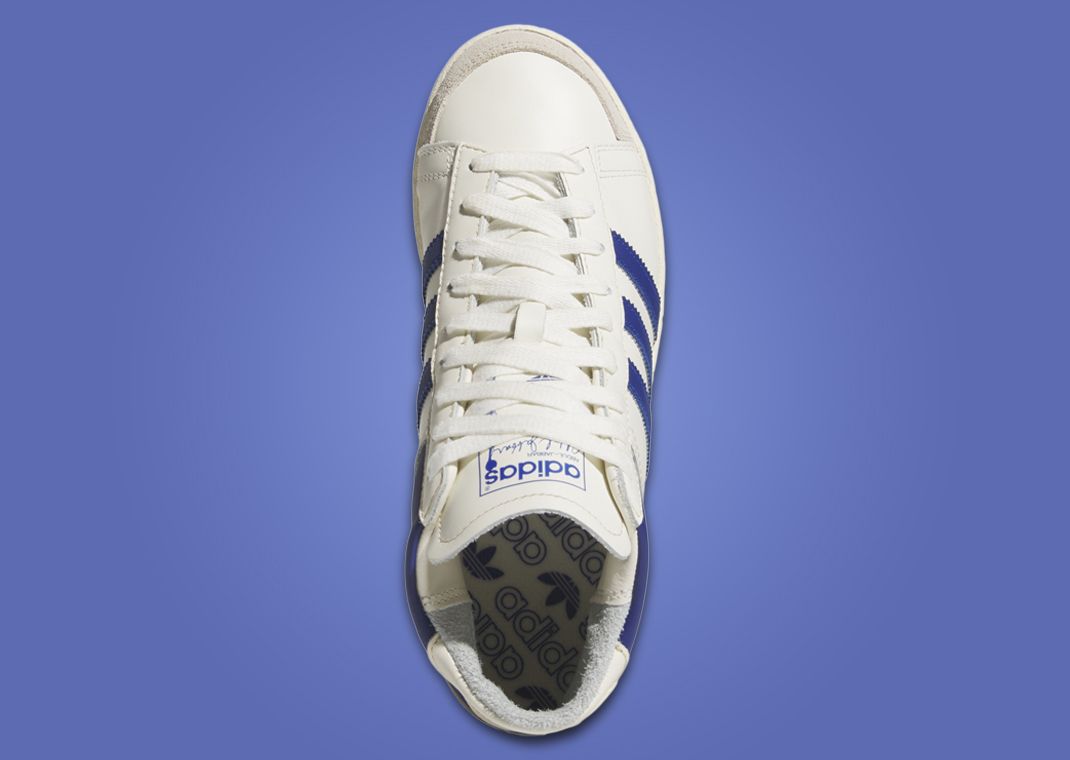 adidas Jabbar Hi Off White Collegiate Royal Top