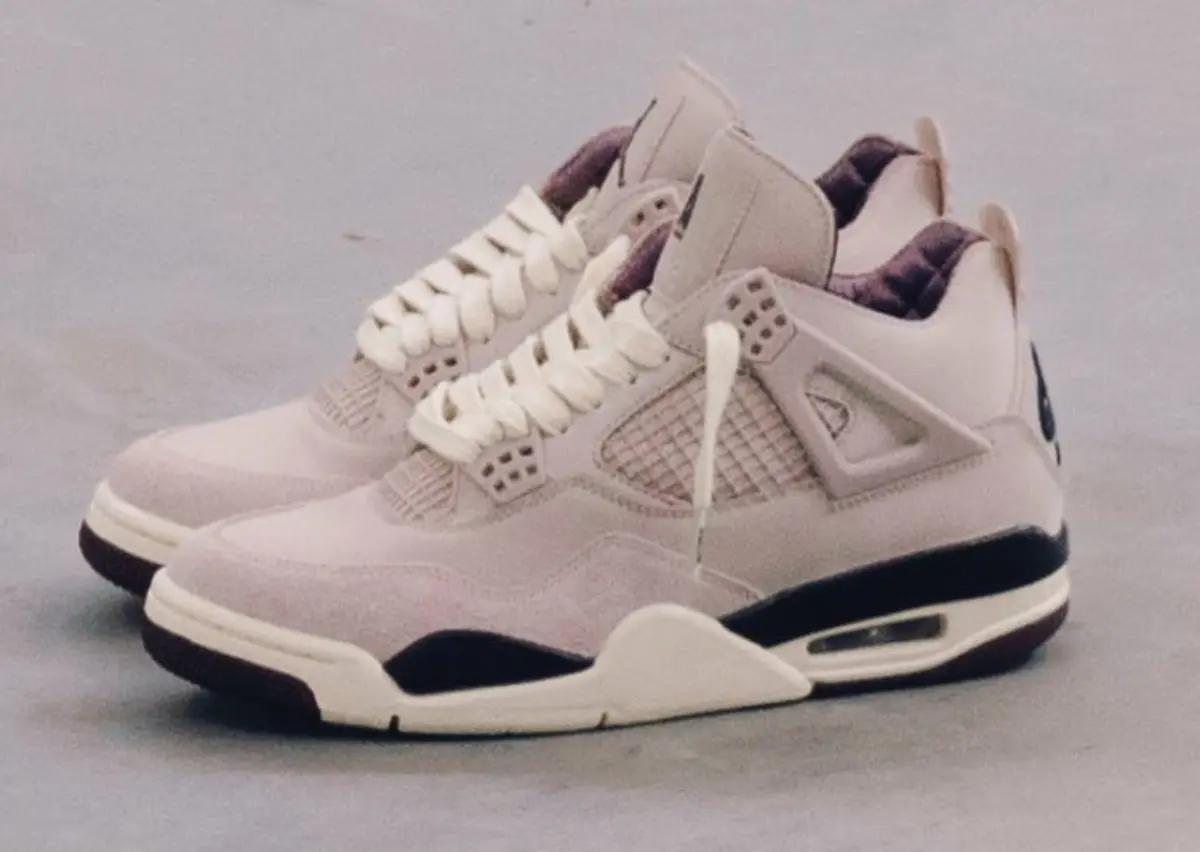 A Ma Maniere x Air Jordan 4 Retro OG While You Were Sleeping (W) Angle