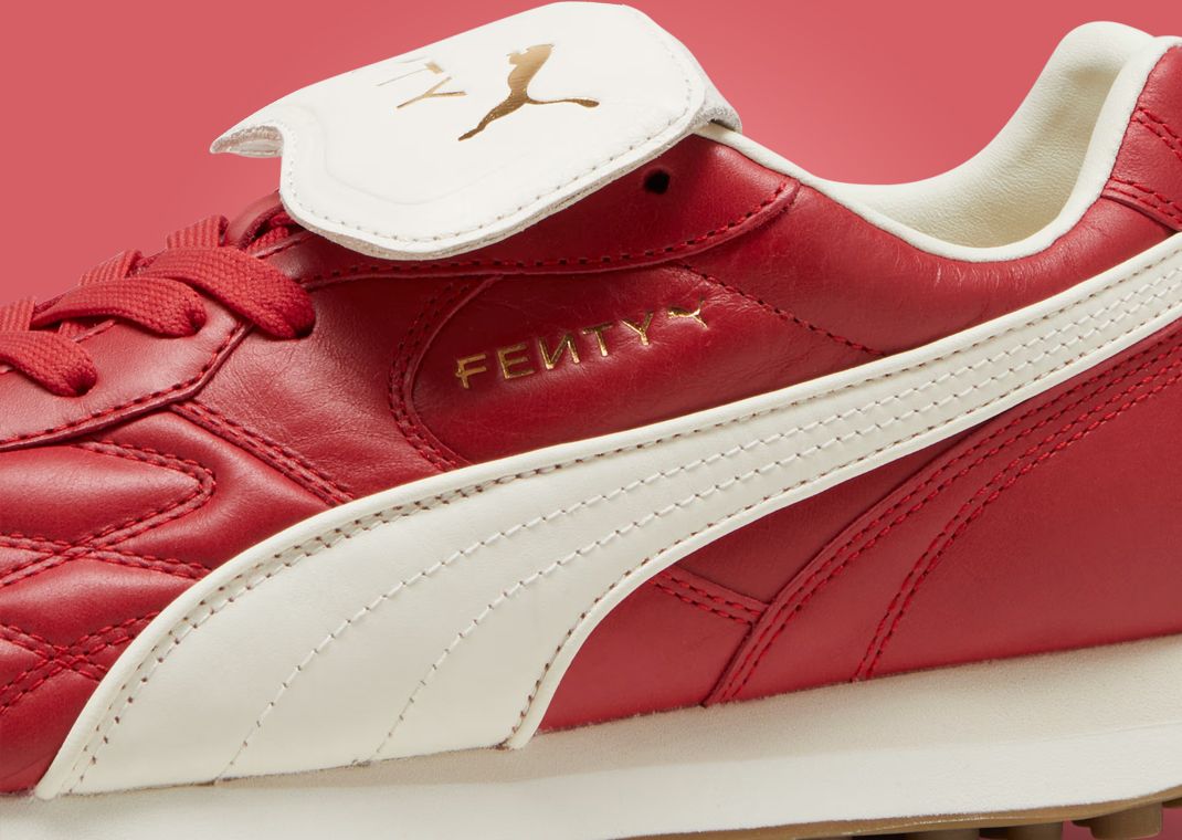Fenty x Puma Avanti Stitched Club Red Detial