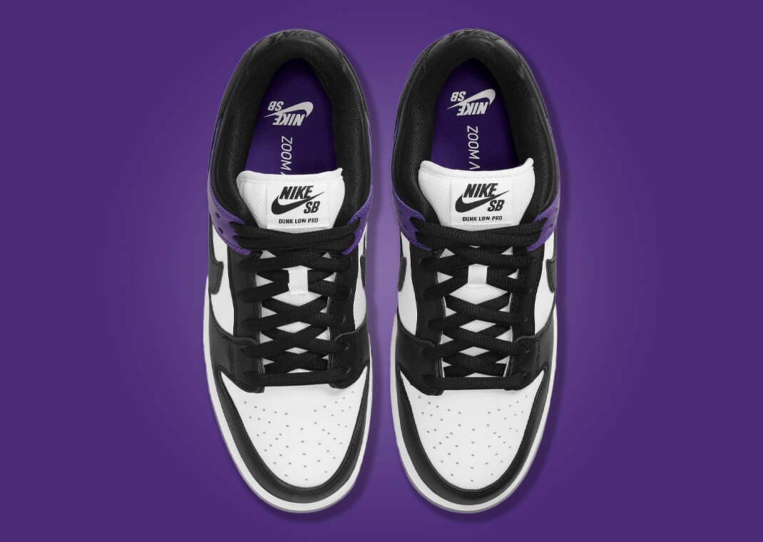 Nike SB Dunk Low Court Purple Top