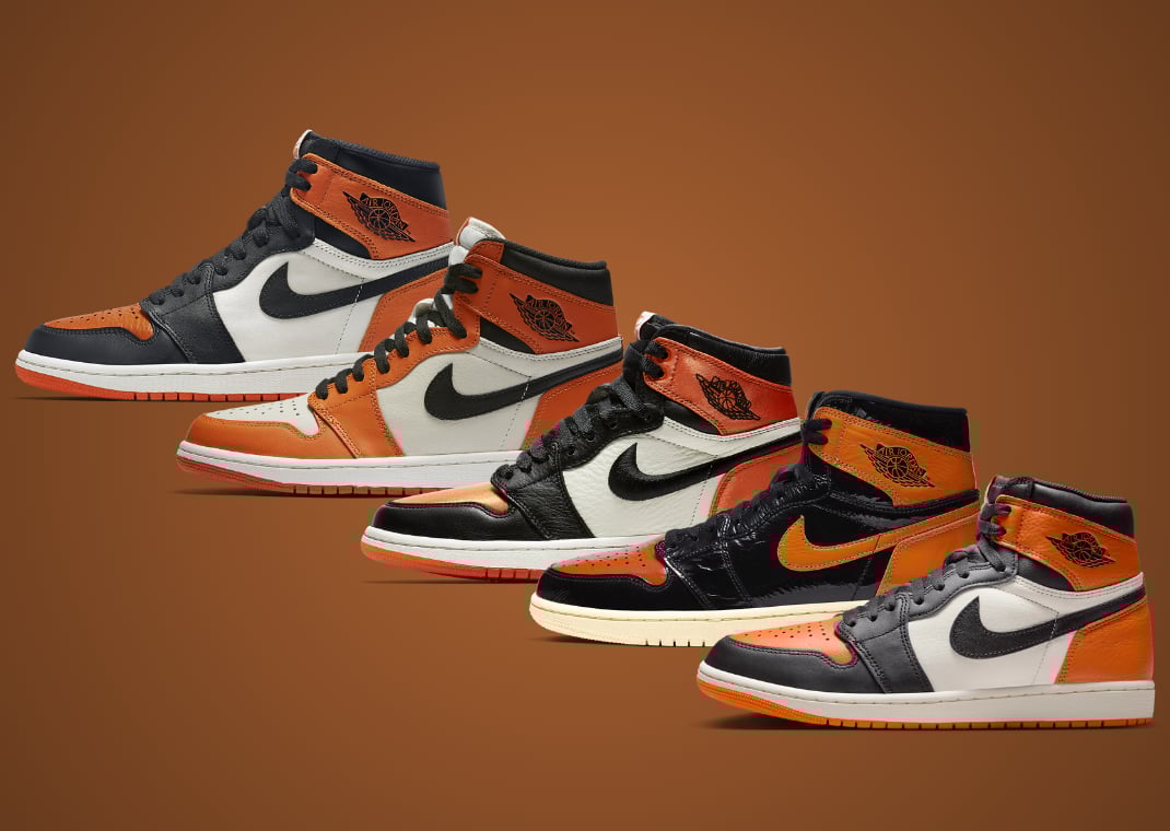 Air Jordan 1 Retro High OG Shattered Backboard Variants