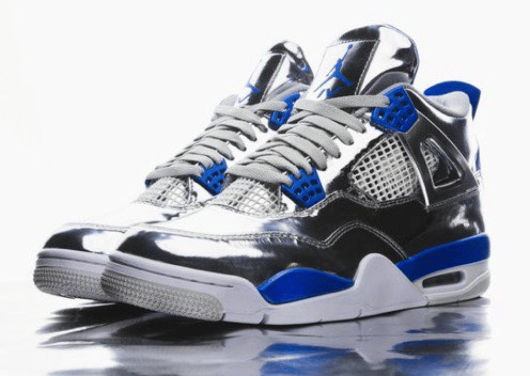 Usher Wears Custom Air Jordan 4 Chrome PEs at Super Bowl LVIII
