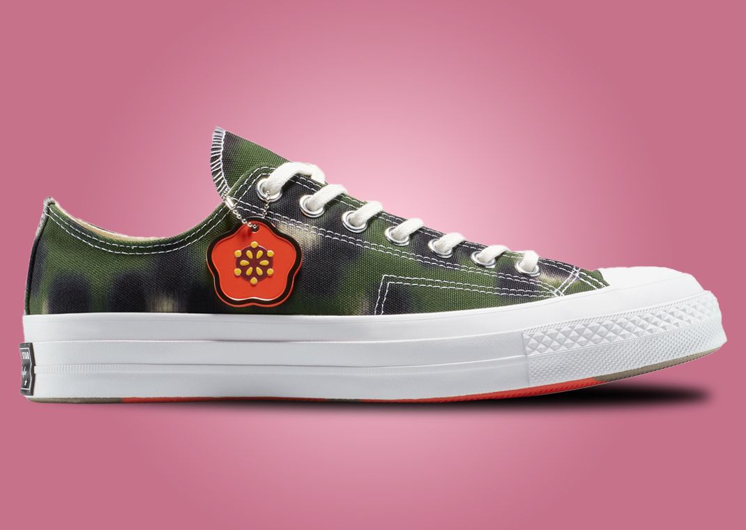 Kenzo x Converse Chuck Taylor Ox Hana Leopard Cypress Lateral