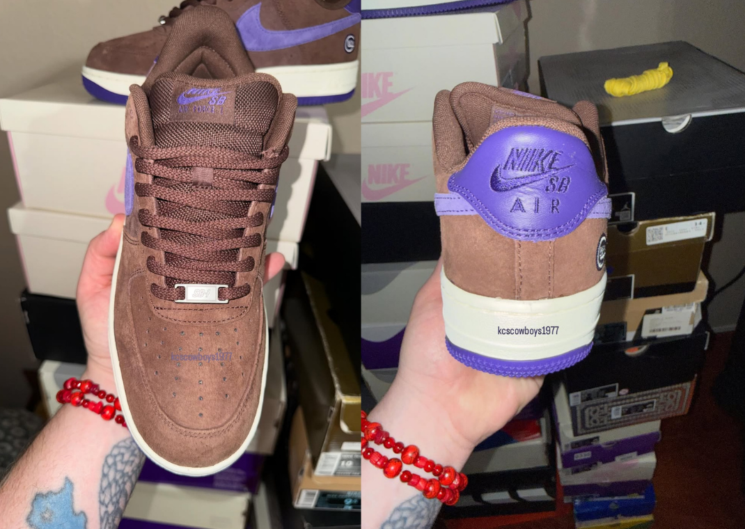 Ben-G x Nike SB Air Force 1 Sample