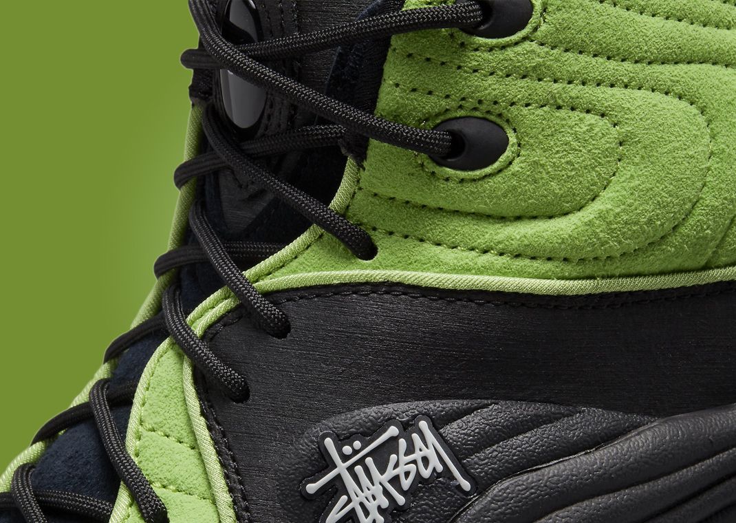 The Stussy x Nike Air Penny 2 Green Flash Drops December 20th
