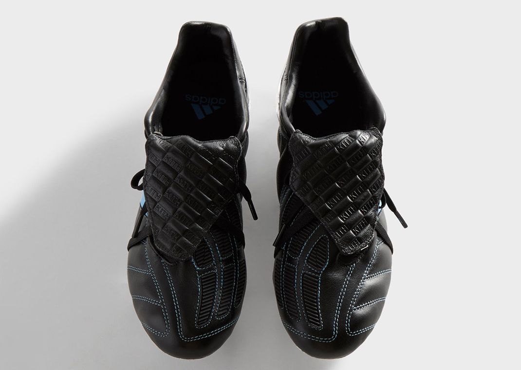 Kith x adidas Predator Mania Cleat Black Blue Top