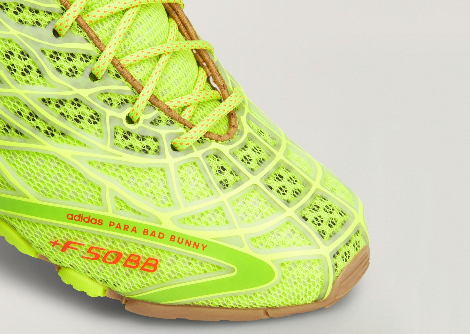 Bad Bunny x adidas F50 Ghost Sprint Solar Slime