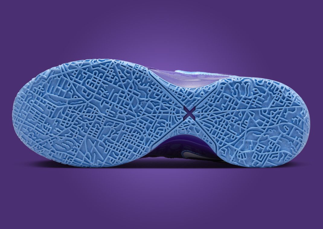 Nike LeBron NXXT Gen AMPD Field Purple Outsole