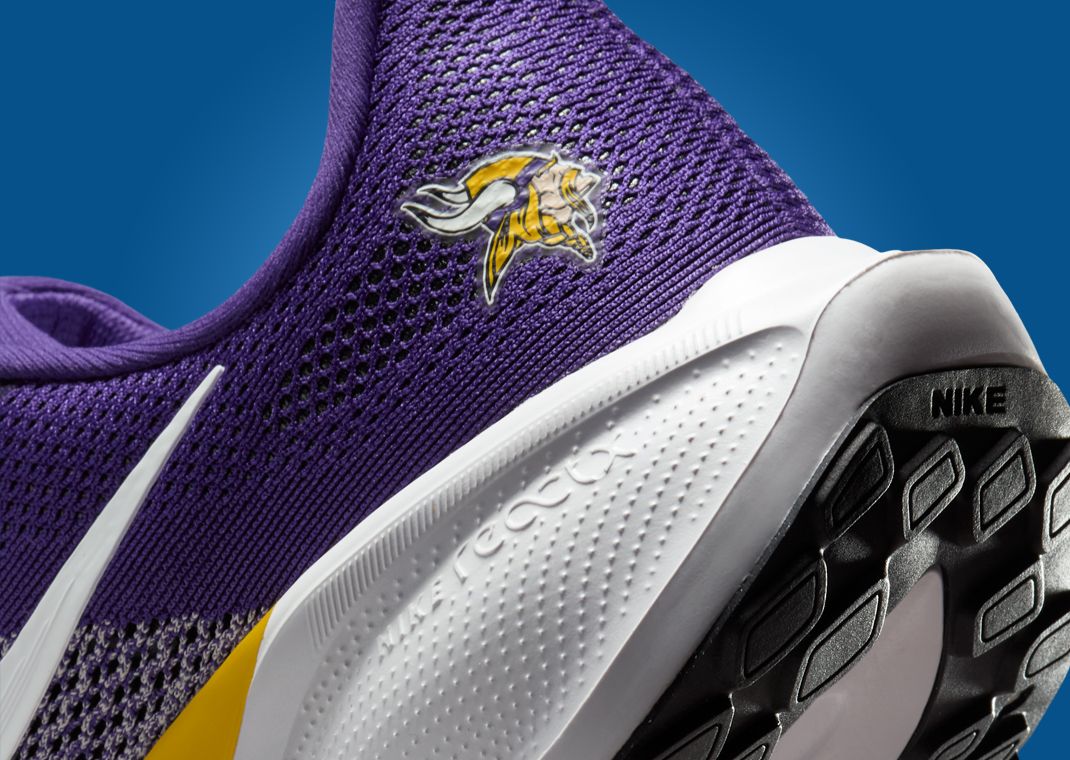 NFL x Nike Pegasus 41 Minnesota Vikings Heel Detail