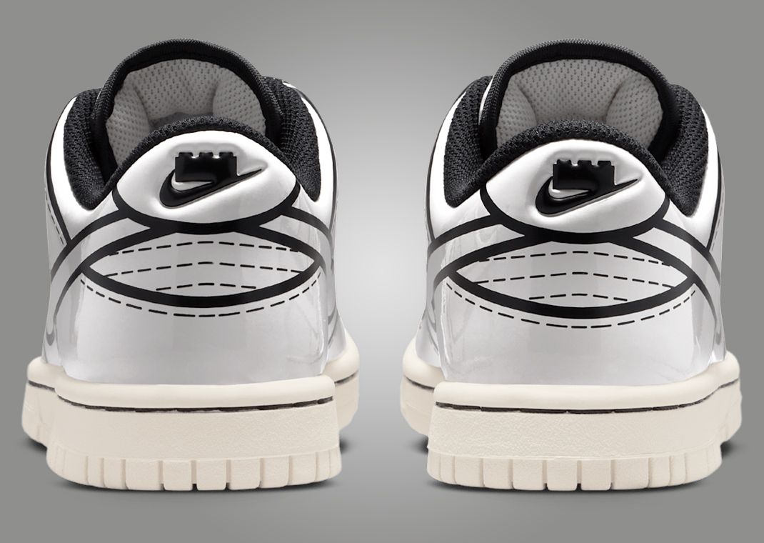 LEGO x Nike Dunk Low Sail (GS) Back