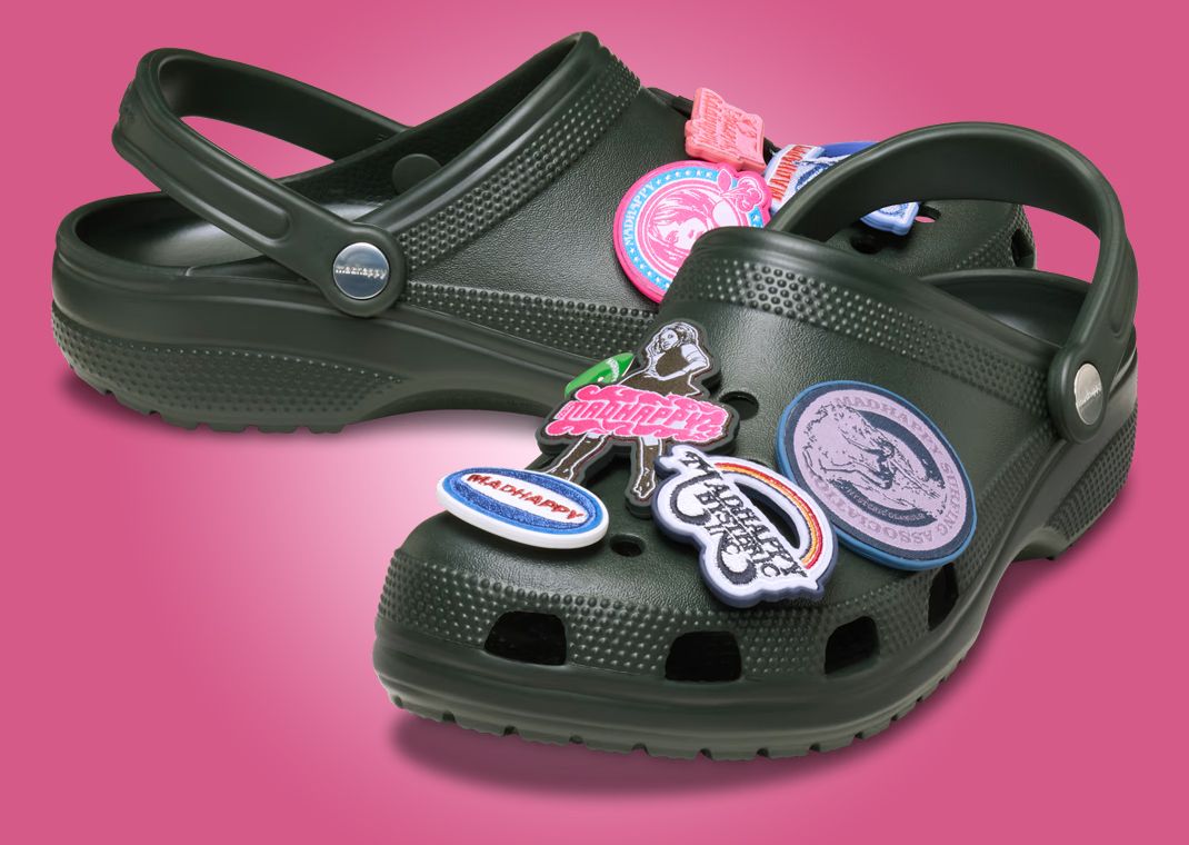 Madhappy x Hysteric Glamour x Crocs Classic Clog Olive Angle