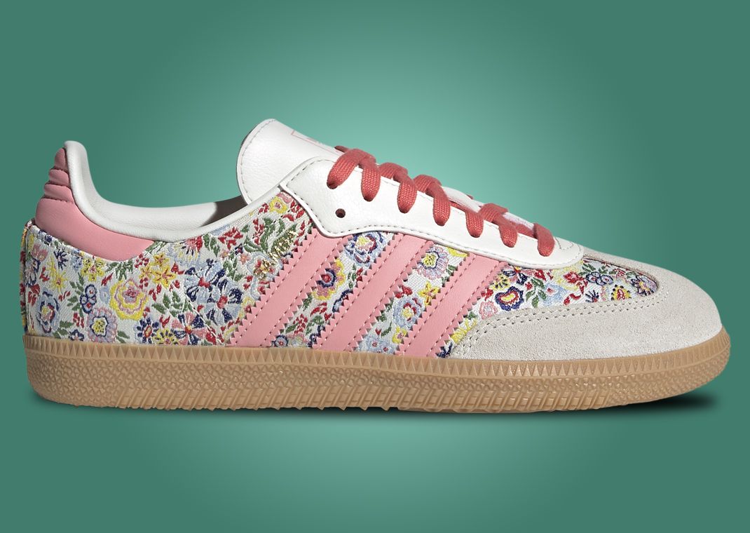 Liberty London x adidas Samba OG (GS) Lateral