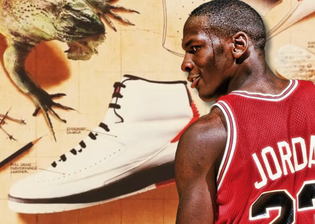Michael Jordan and the Air Jordan 2