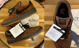 Check Out Detailed Images of the Chocolate Brown Nike SB Air Force 1