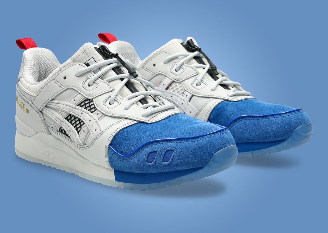 mita sneakers x Asics Gel-Lyte III OG Trico 2024 Angle