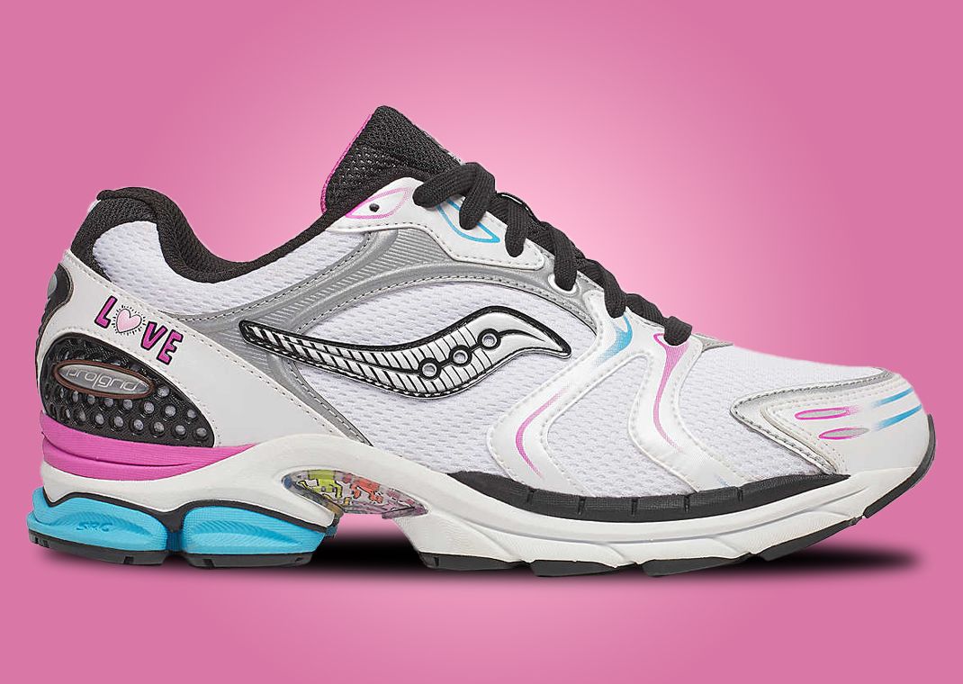 Keith Haring x Saucony ProGrid Triumph 4 Lateral
