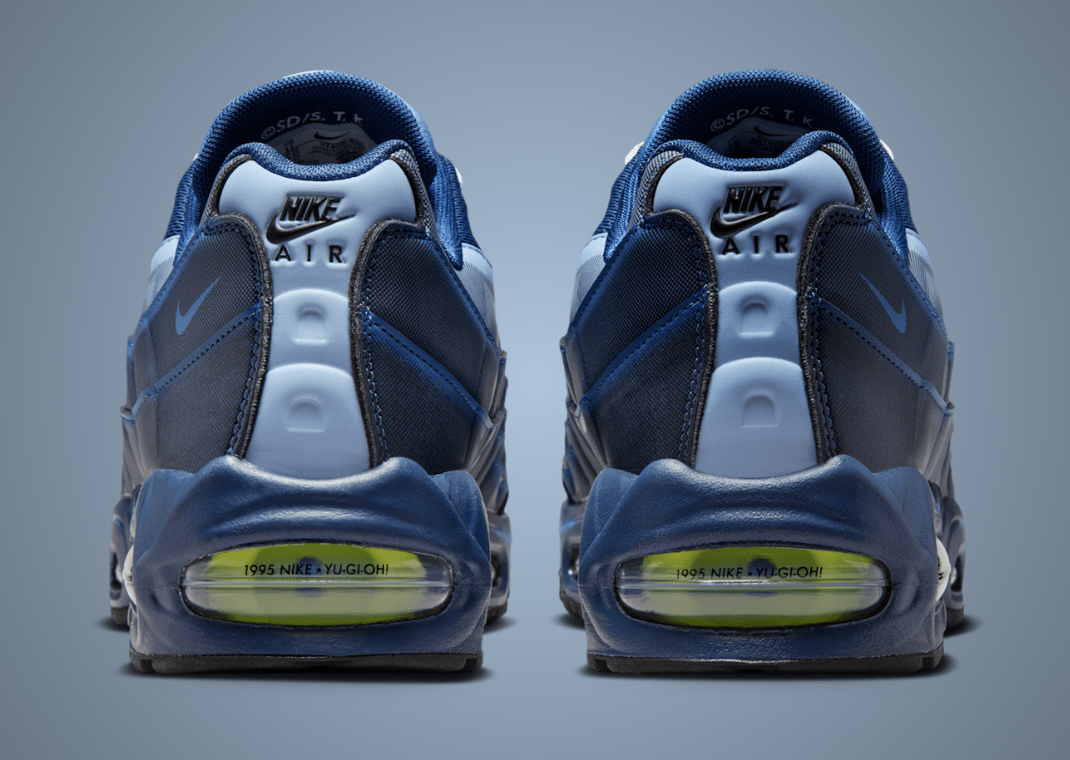 Yu-Gi-Oh! x Nike Air Muscle 95 Joey Heel