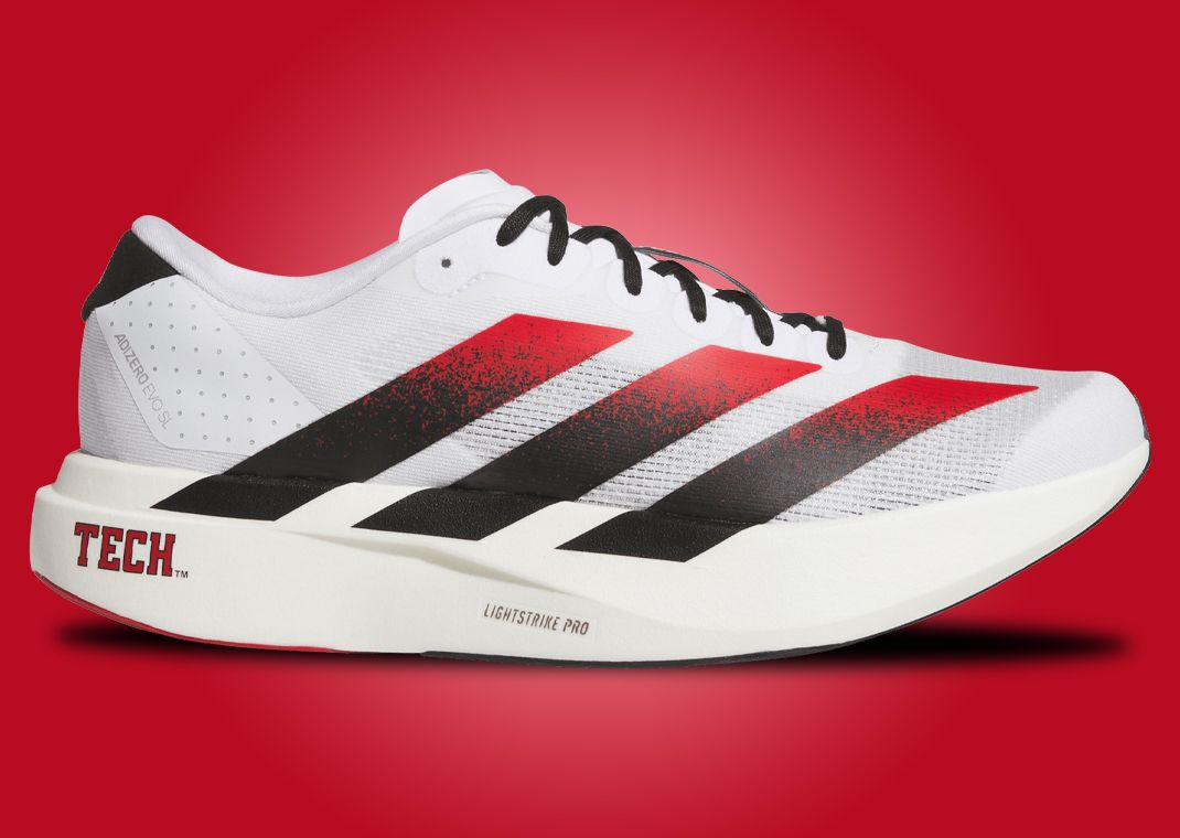 adidas Adizero Evo SL Texas Tech Lateral