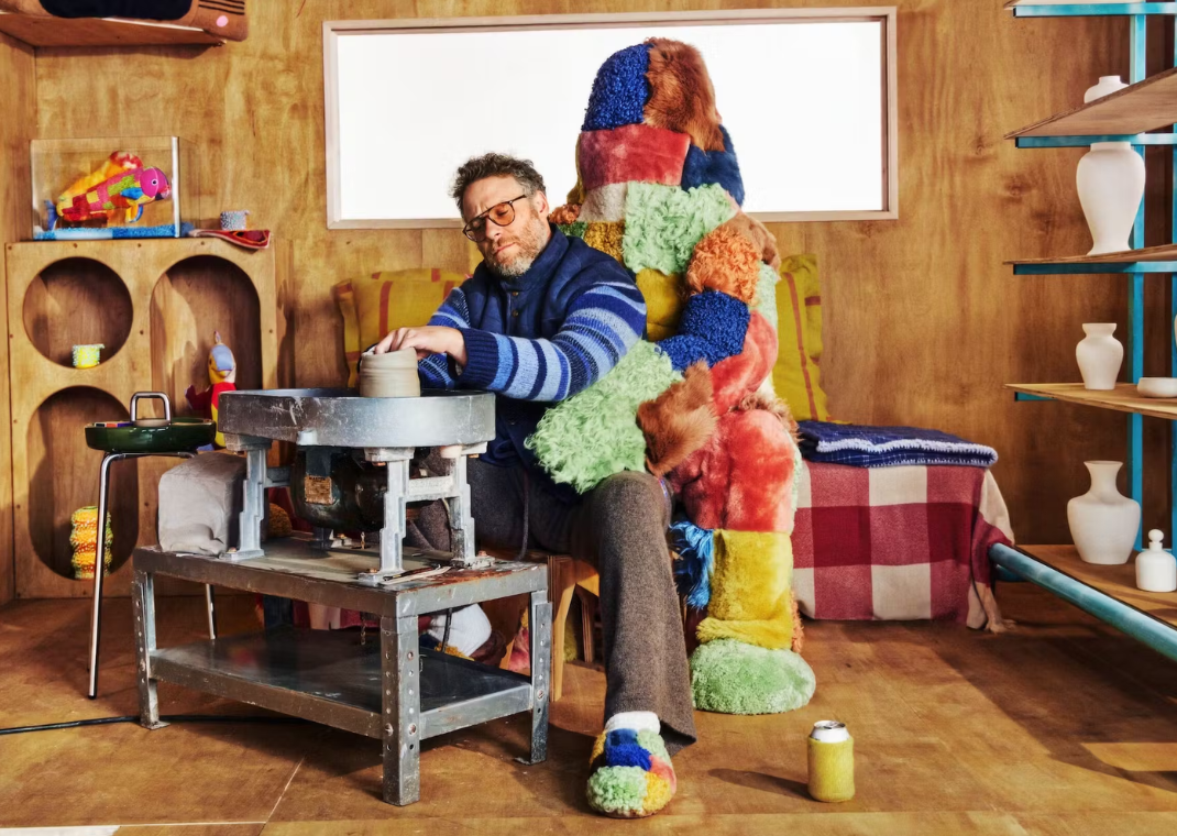 Seth Rogan for Elder Statesman x UGG Collection