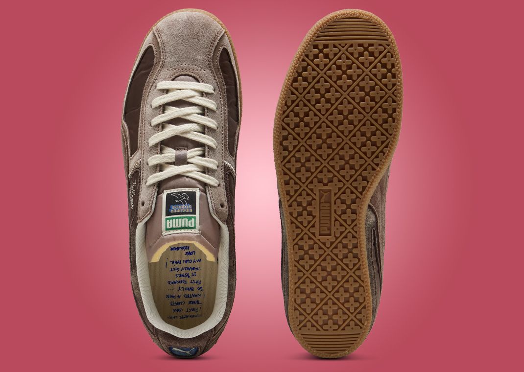 KidSuper x Puma Brasil Panels Espresso Brown - Top and Bottom