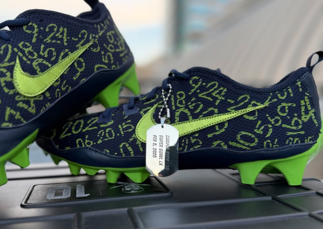 Cooper Kupp Custom Kobe Cleats Super Bowl LX