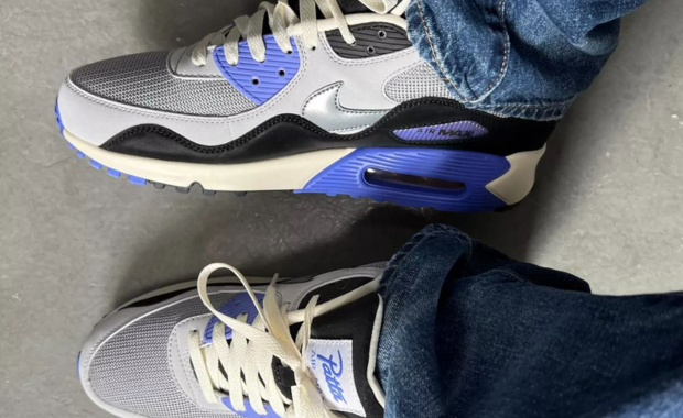 靴 2025ss Patta Nike Air Max 90 Sapphire Nike Air Max 90 SP Patta Waves Sapphire Men's - HF8814-002 - US