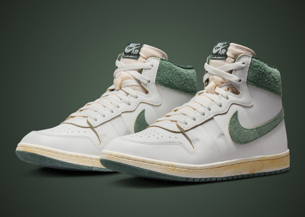 A Ma Maniere x Jordan Air Ship PE SP Green Stone Angle