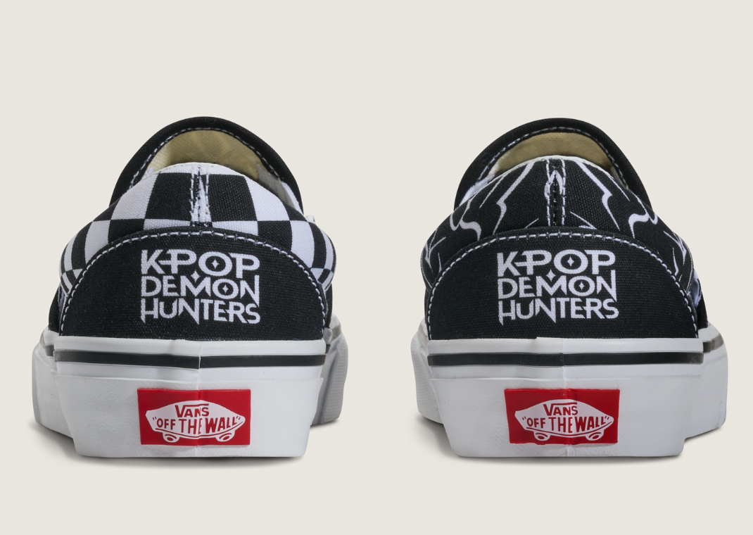K-Pop Demon Hunters x Vans Slip-On (GS) - Back