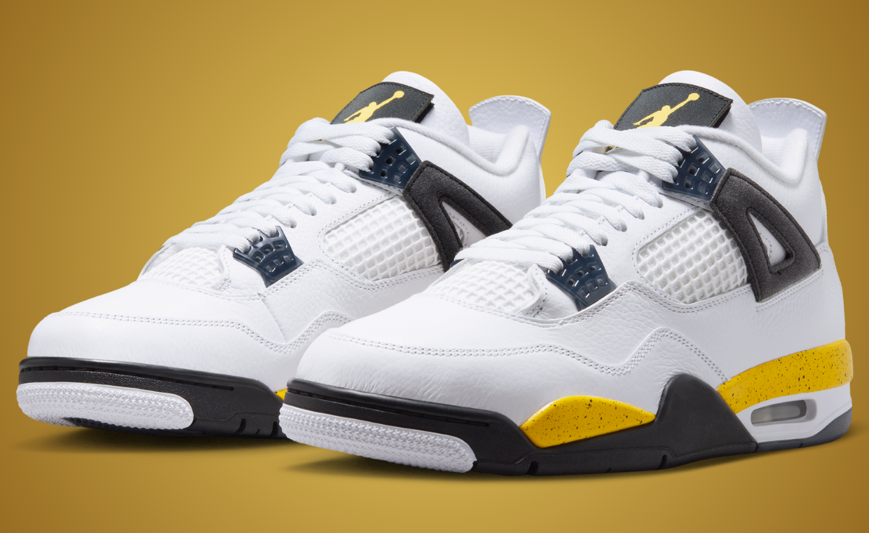 Check Out Official Images of Next Month’s Air Jordan 4 Tour Yellow Retro