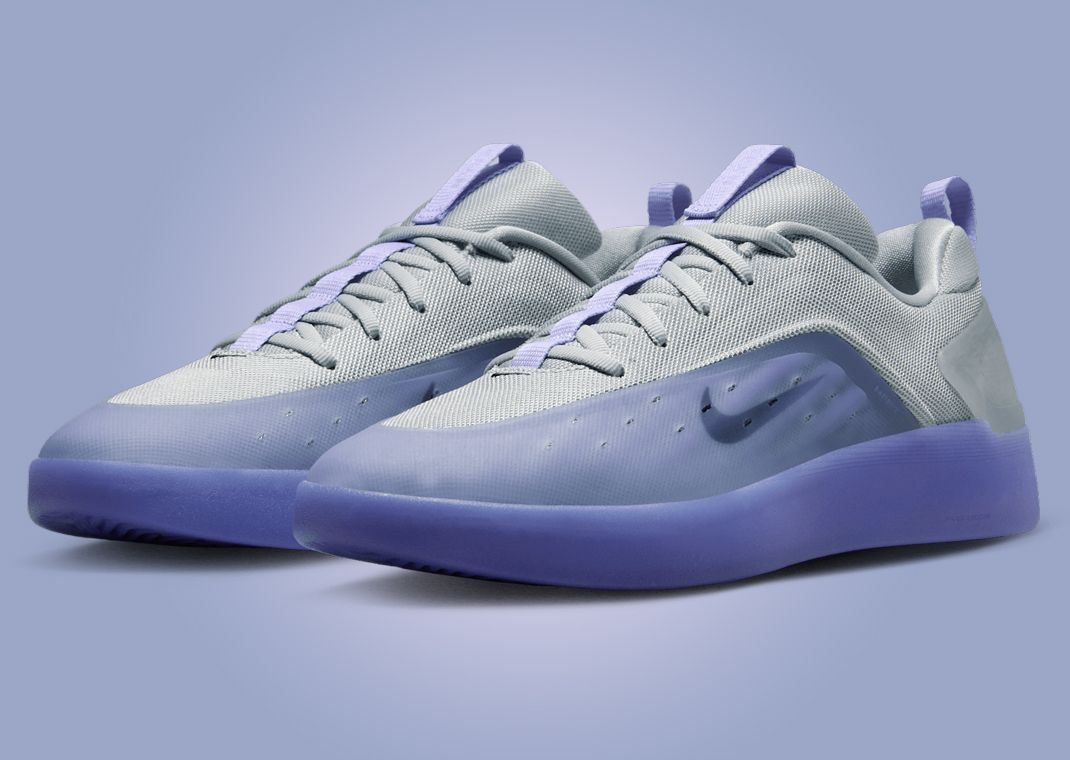 The Nike SB Nyjah 4 Light Thistle Wolf Grey Releases July 2025