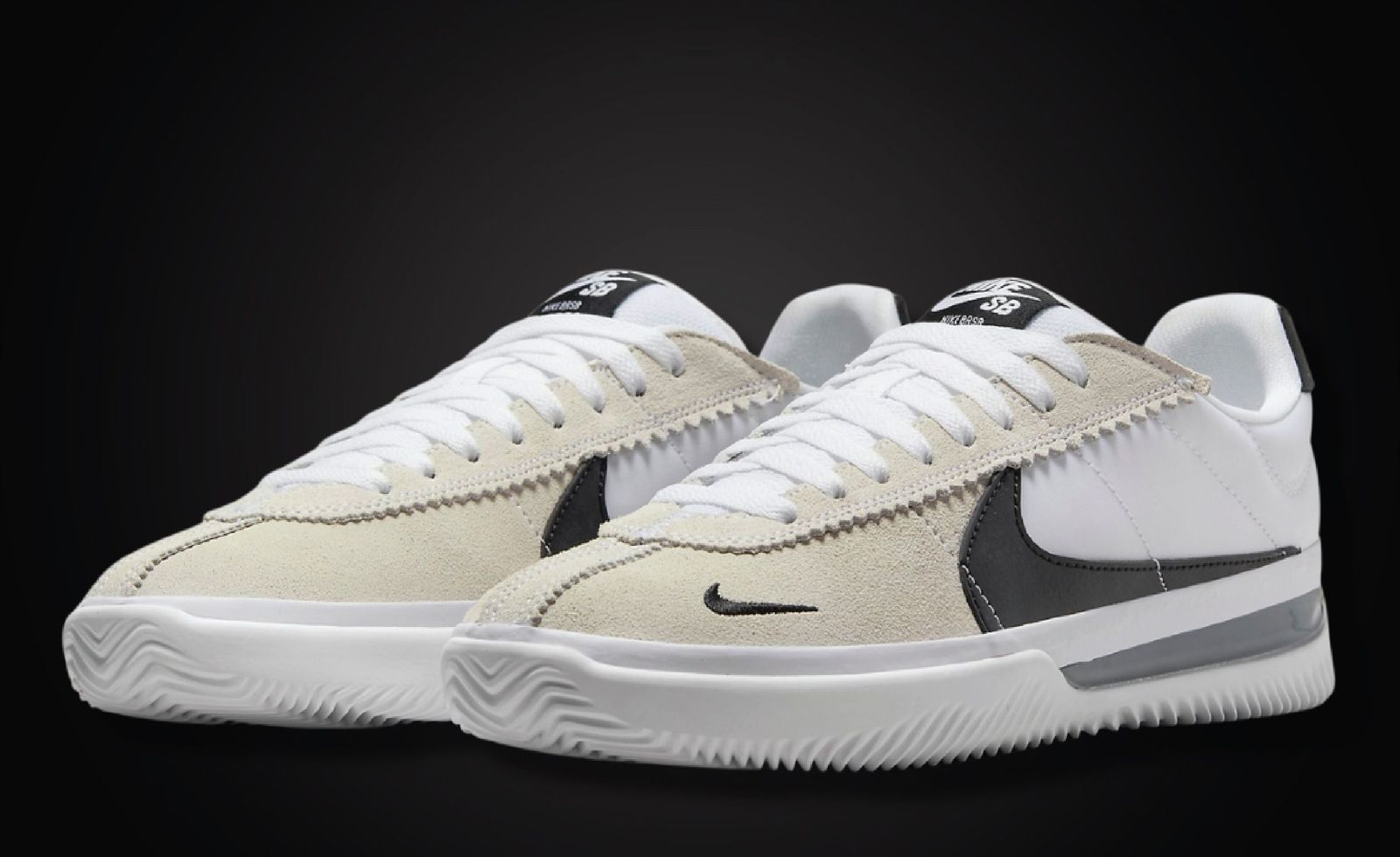 Nike's BRSB Gets A Crispy Clean White And Black Colorway