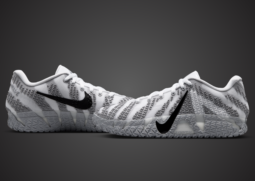 Nike Ja 3 TB White Wolf Grey pair crossed