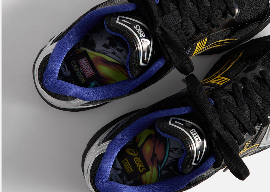 Kith x Marvel vs. Capcom x Asics Asics Gel-Kayano 14 Wolverine Insole