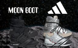 Moon Boot and adidas Bring Space Blanket Silver to Boosted Snow Shoe Collab