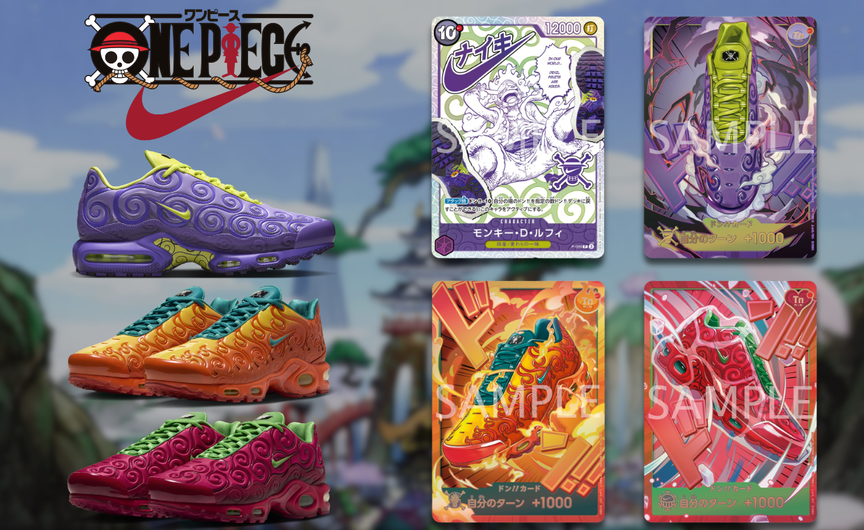 One Piece Nike Trading Cards