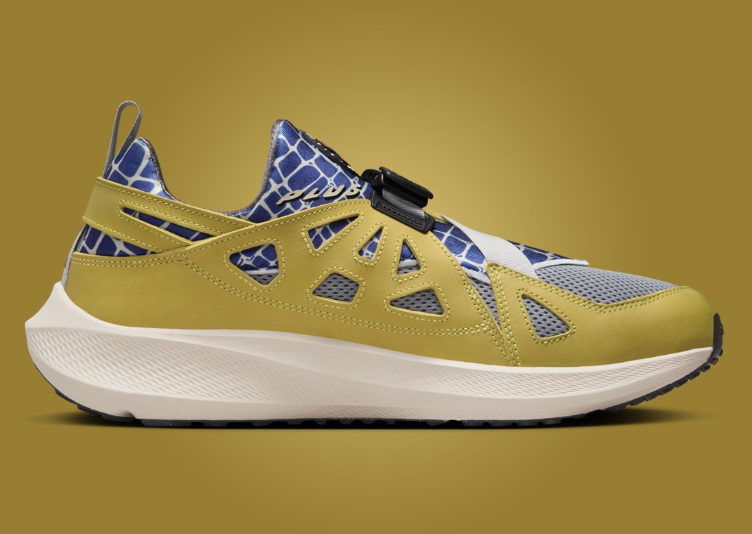 Patta x Nike Air Zoom Huarache Plus Yellow Medial