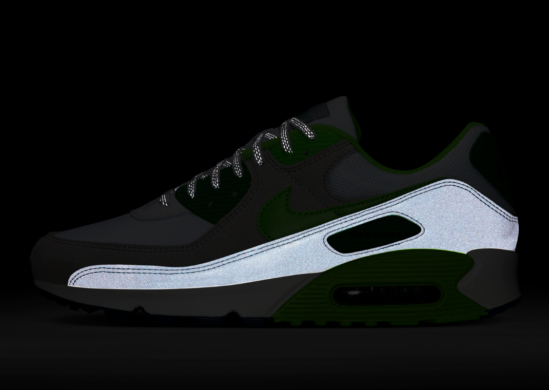 NFL x Nike Air Max 90 Seahawks Lateral 3M