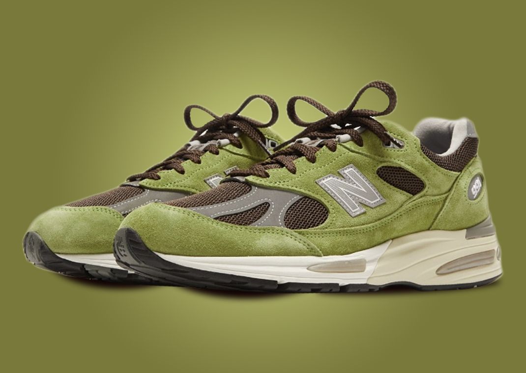 Daniëlle Cathari x New Balance 991v2 Matcha Medial