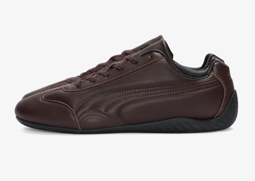 JJJJound x Puma Speedcat Leather Brown Medial