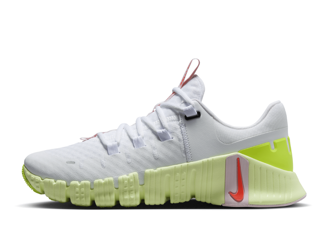 Nike Free Metcon 5 White Barely Volt (W)